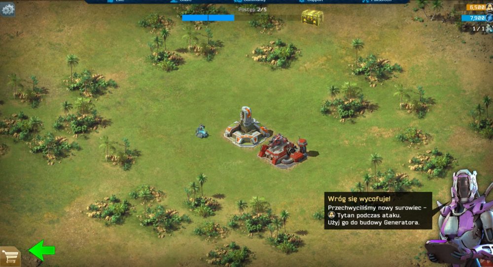 battle for the galaxy budowa miasta